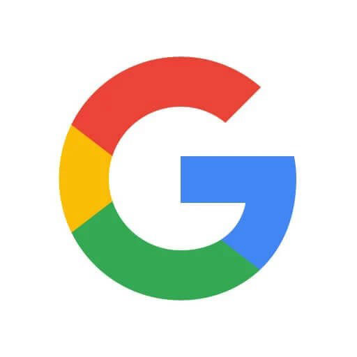 The image displays the Google logo, which consists of a stylized letter  G  with a multicolored lowercase  o  on the right side, resembling a colorful globe.